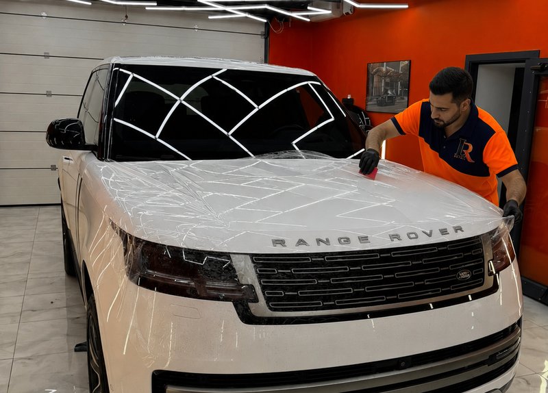 Оклейка PPF в студии LR Detail